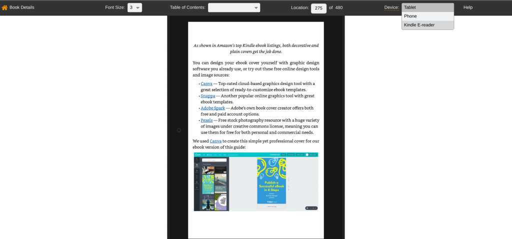 Reedsy ePub文件在亚马逊KDP转换为Kindle格式