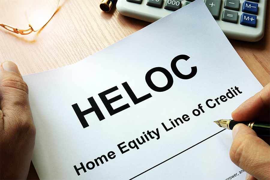 Heloc Home公平信用额度