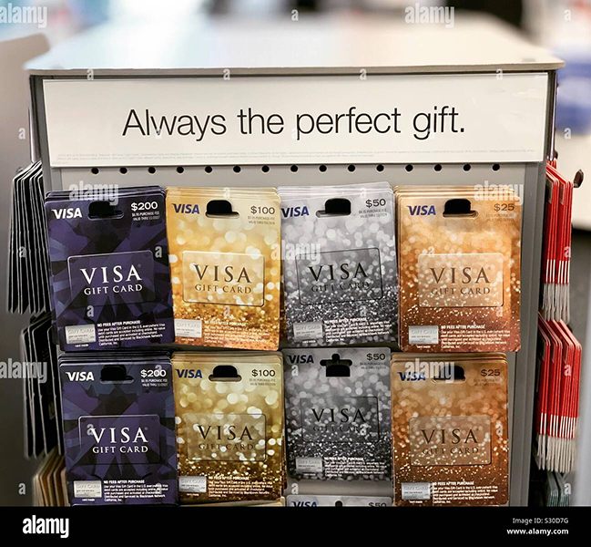 购买Visa礼品卡。