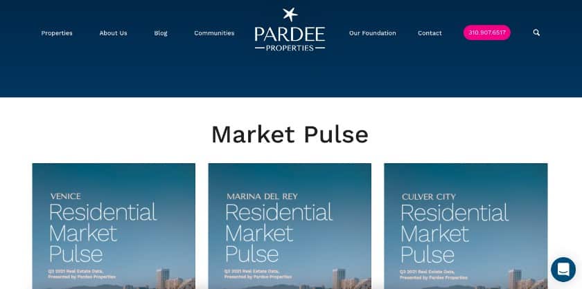 Pardee Properties房乐鱼体育app官方地产网站，提供房地产市场信息