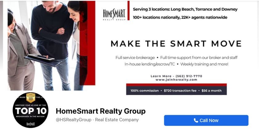 HomeSmart Realty Group Facebook封面