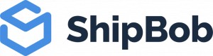 在新选项卡中链接到ShipBob主页的ShipBob标志。