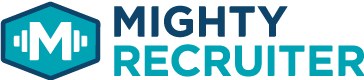 在新选项卡中链接到mightyrecruitment主页的mightyrecruitment标志。