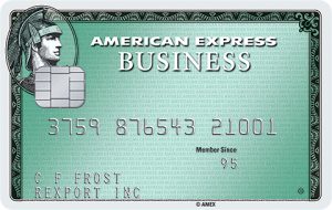 美国运通的商业绿色奖励卡