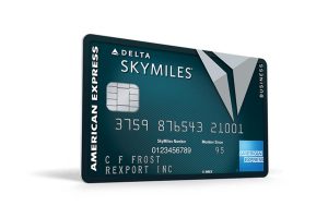 达美SkyMiles®商务美国运通卡。