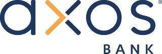 Axos银行标志。