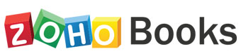 Zoho Books Logo链接到首页的新标签。