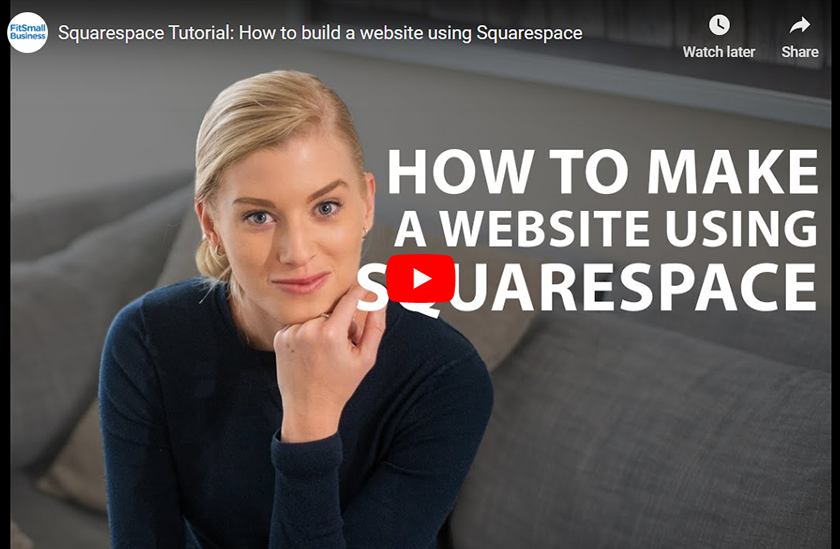 如何制作Squarespace网站视频