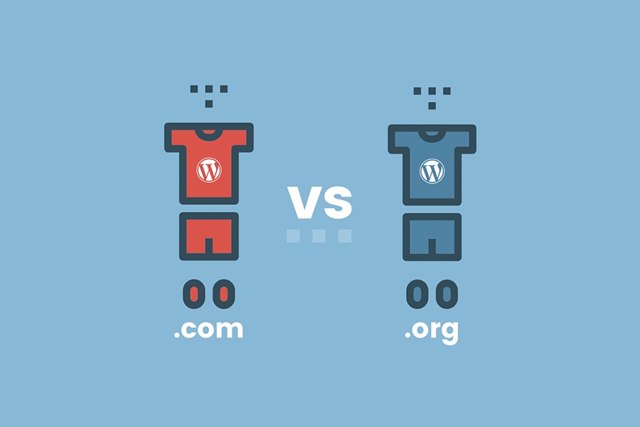.Org vs .Com domain extensions.