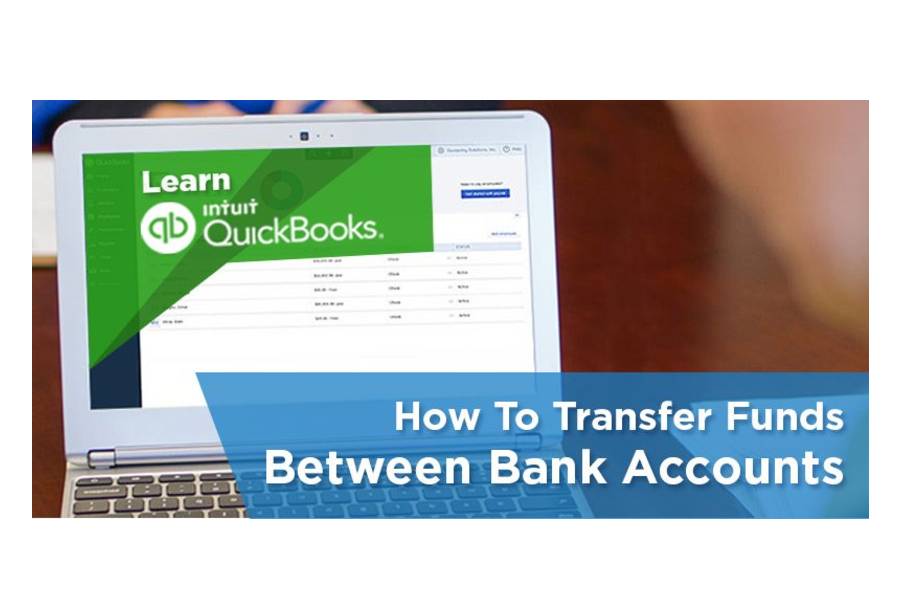 在线QuickBooks如何在银行账户之间转账