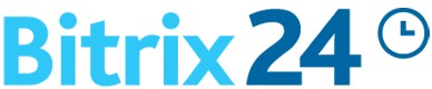 在新选项卡中链接到Bitrix24主页的Bitrix24标志。