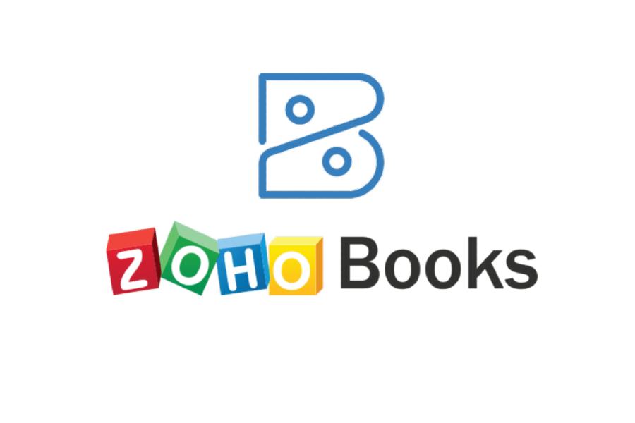 Zoho图书标志作为Zoho图书评论文章的特征图像。