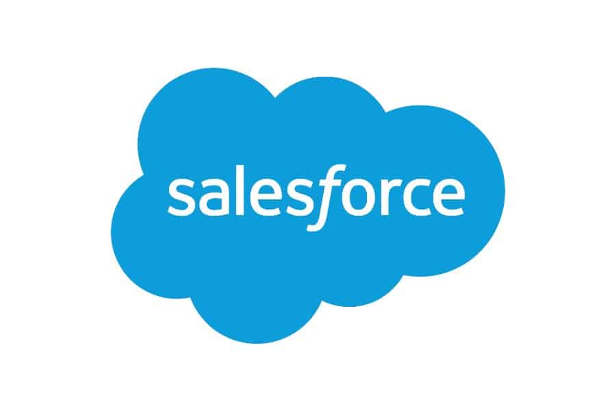 Salesforce标志作为特征图像。