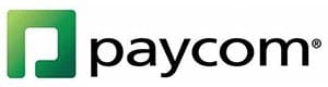 在新选项卡中链接到Paycom主页的Paycom标志。