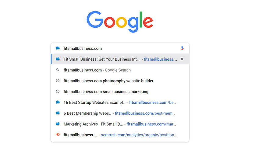 谷歌Chrome搜索框的搜索建议中显示的Favicons