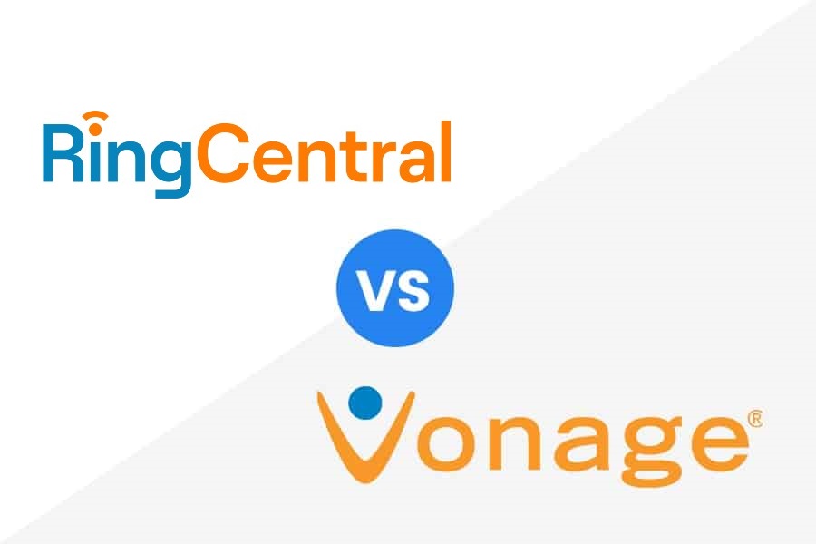 Ringcentral vs vonage标志