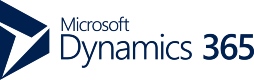 在新选项卡中链接到Microsoft Dynamics 365主页的Microsoft Dynamics 365标志。