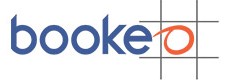 Bookeo的标志，链接到Bookeo的主页在一个新的选项卡。