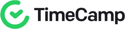 TimeCamp的标志，链接到TimeCamp主页在一个新的选项卡。