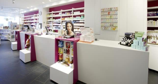 Screenshot of cosmetics store