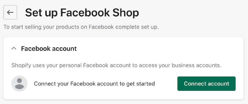 连接个人facebook账户。