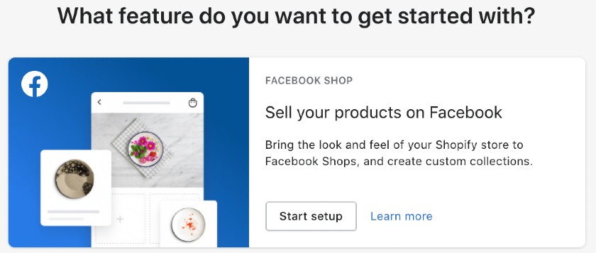 在facebook上销售你的产品功能。