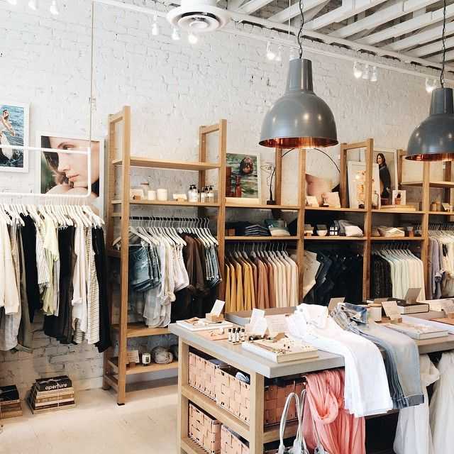 女装服装店。