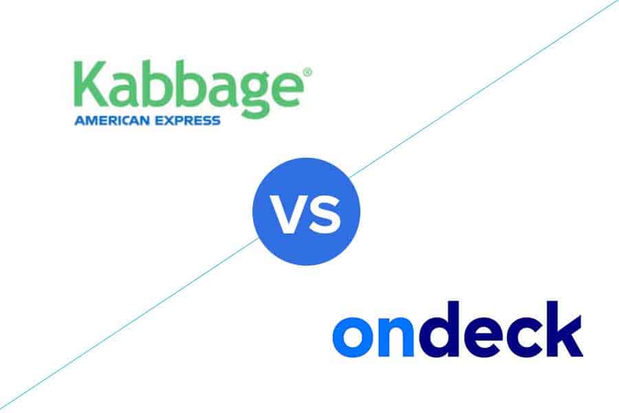 Kabbage vs OnDeck logo。