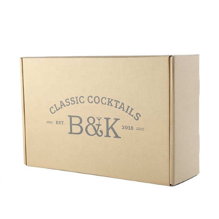 B&K经典鸡尾酒印刷盒
