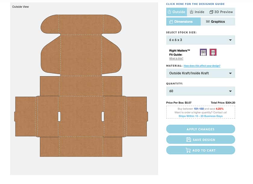 包装公司定制盒子。