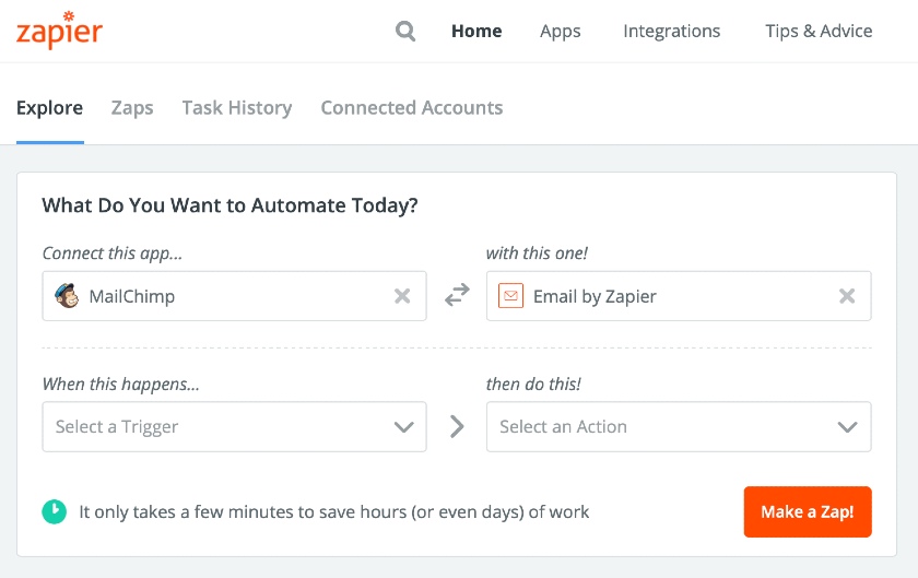 Zapier Mailchimp Automation