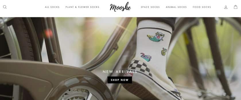 展示Mooshe产品重点dropshipping网站。