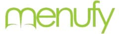 Menufy logo，链接到Menufy主页在一个新标签。