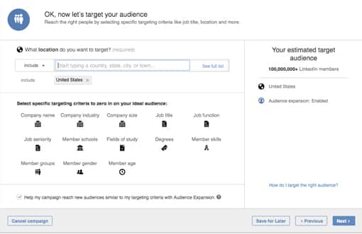 LinkedIn目标软件截图