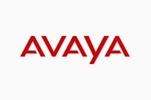 Avaya标志作为Avaya云办公审查的特征图像。