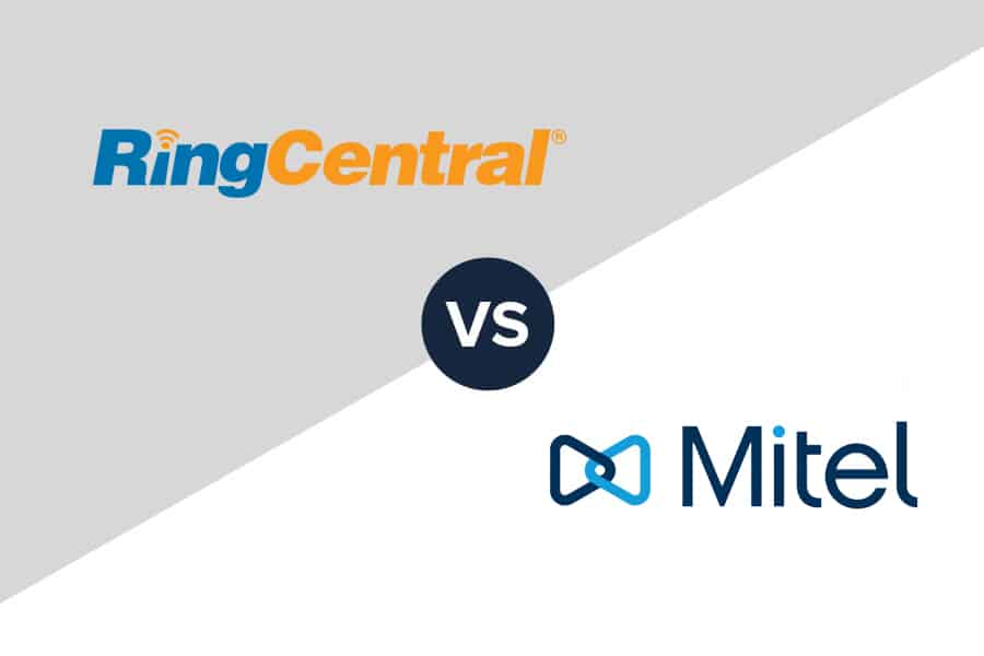 RingCentral vs Mitel MiCloud标志