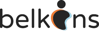 链接到Belkins主页的Belkins标志。