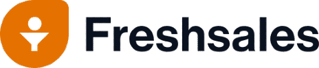 Freshsales标志，链接到Freshsales的主页在一个新的标签。