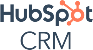 链接到HubSpot CRM主页的HubSpot CRM标志。