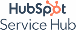 链接到HubSpot主页的HubSpot服务中心标志。