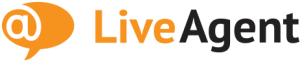 链接到LiveAgent主页的LiveAgent标志。