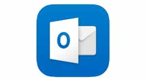 Outlook for Mobile的logo，链接到Outlook网站。