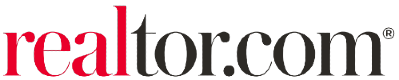 Realtor.com标志，链接到Realtor.com主页在一个新标签。