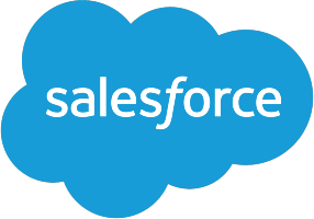 链接到Salesforce主页的Salesforce标志。