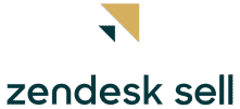 在一个新的标签中链接到Zendesk销售主页的Zendesk销售标志。