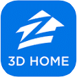 链接到Zillow网页的Zillow 3D Home标志。