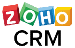 链接到Zoho CRM主页的Zoho CRM Logo。