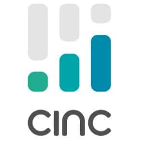CINC的标志，链接到CINC的主页在一个新的选项卡。
