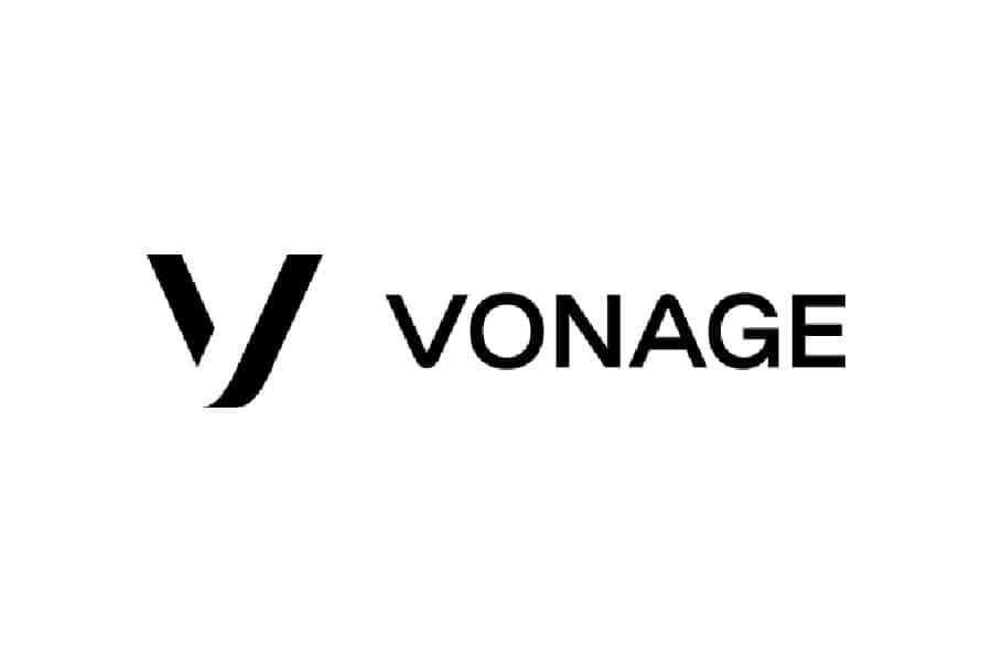 Vonage徽标作为特征图像。