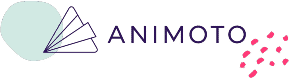 Animoto logo链接到Animoto主页。